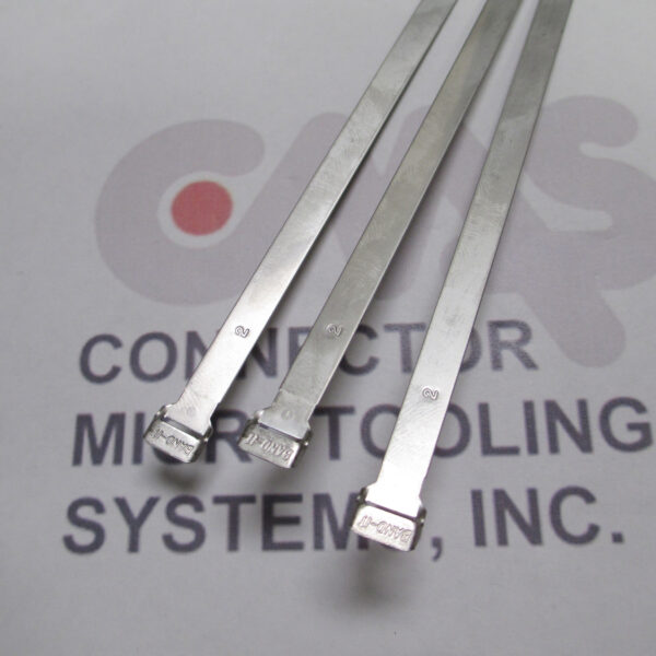 A31186 ( M85049/128-7 ) Band-it 1/8” Stainless Band Flat .120 x 8.125 (Glenair 600 057)-0
