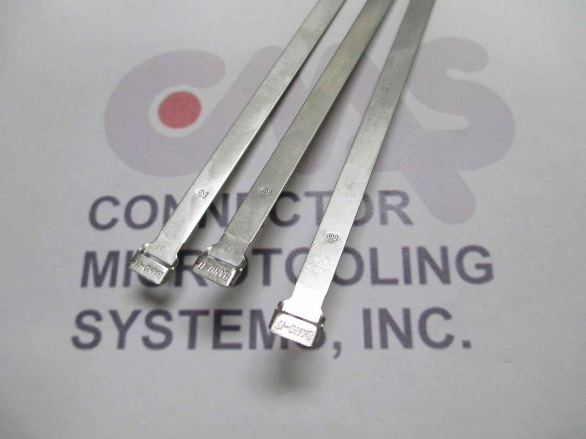 A10086 ( M85049/128-3 ) Band-it ¼” Stainless Band, Flat .245 x 14.25 (Glenair 600 052)-0