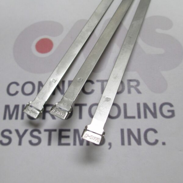 A10086 ( M85049/128-3 ) Band-it ¼” Stainless Band, Flat .245 x 14.25 (Glenair 600 052)-0