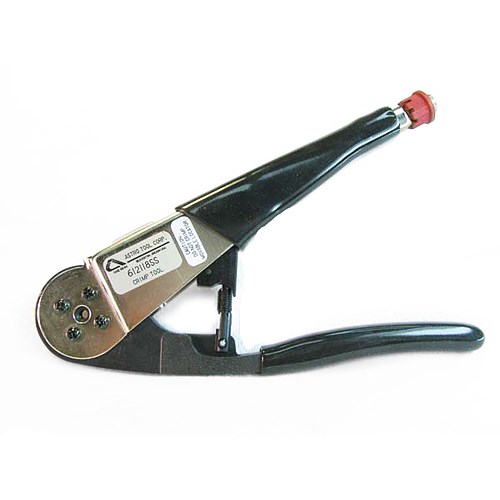 612118SS CRIMP TOOL, SS, MINI MICRO ADJ-0